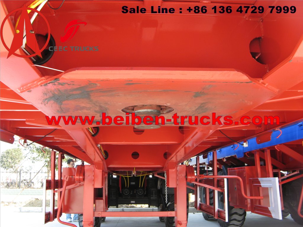 china 2 axle bogie suspension semitrailer manufacturer
