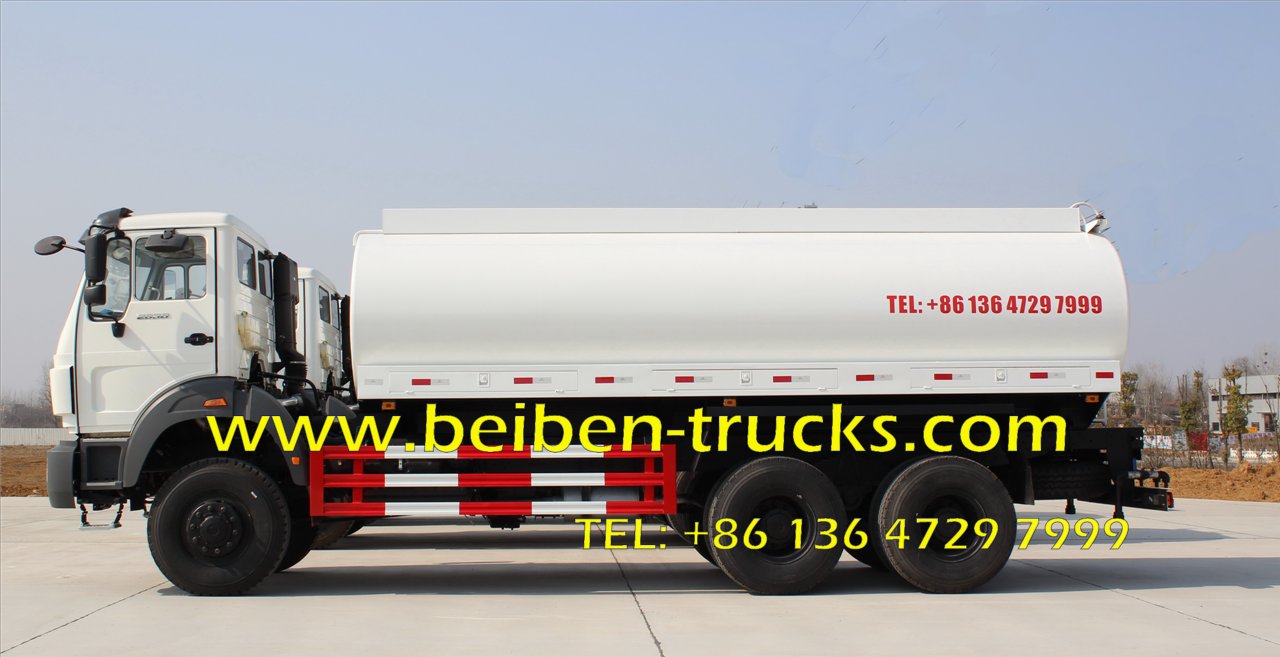 Beiben 6x4 water carrier truck water spray truck for sale 