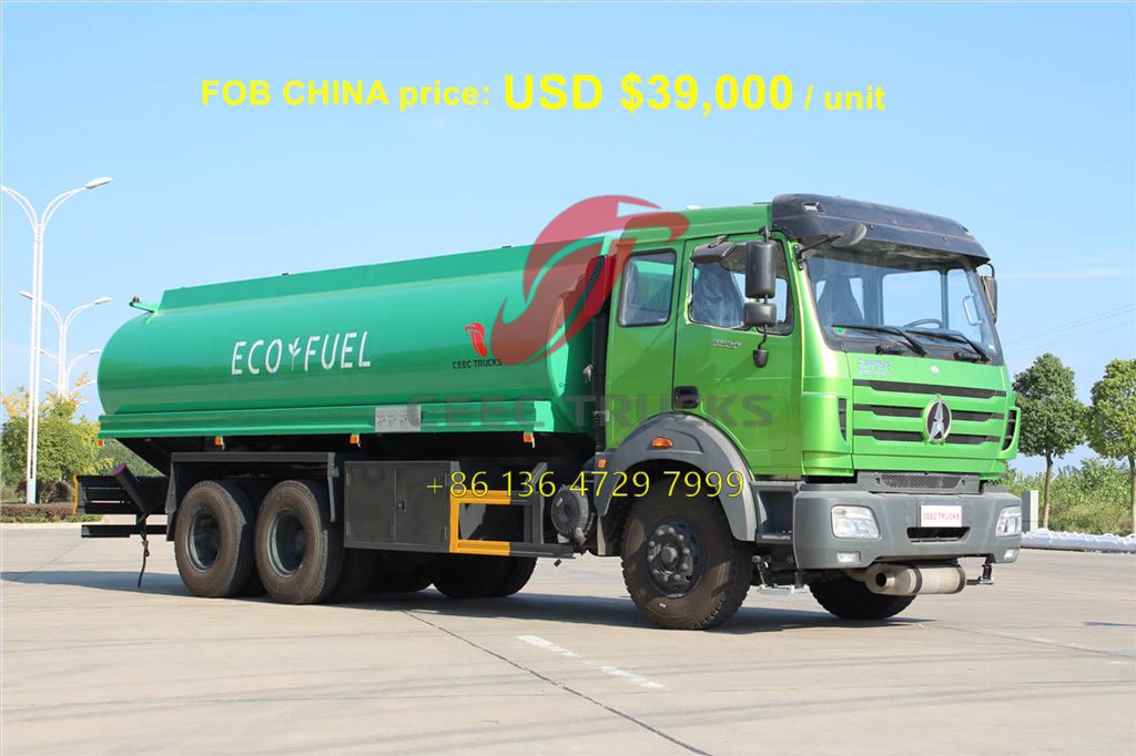 beiben 20 CBM fuel tanker truck