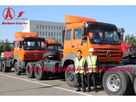 مرسيدس بنز الصين شاحنة جرار بيبين 10 roues camion tracteur المزود