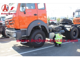 الساخنة بيع بيبين 4 × 2 6 روس camion تراكتيور بنز شاحنة التكنولوجيا المورد الرئيسي