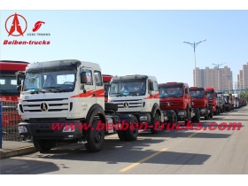 بيبين بنز شمال الصين رئيس 2538S شاحنة جرار 6 × 4 شاحنة الأسعار