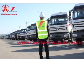 نوعية أفضل من الصين بيبين 6 × 4 شاحنة جر للبيع 10 عجلات الشاحنات