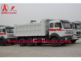 الصين شمال بنز 4 × 6 قلابة شاحنة طن 25 تفريغ الشاحنة 10 عجلات شاحنة قلابة السعر