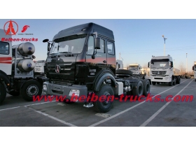 380hp بيبين تراكتيور camion 2638 10 روس شمال بنز 6 × 4 شاحنة المورد الرئيسي