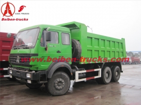 30 طن الصين بيبين 10 عجلة شاحنة قلابة 6 × 4 بنز الشمال المصنعة قلابة