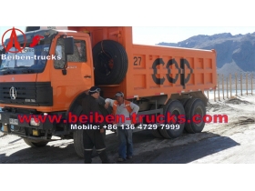 used benz dump truck with 12 wheeler