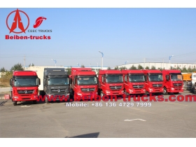 الصين الصانع بنز الشمال بيبين V3 رأس جرار 6 × 4 شاحنة 340hp مرسيدس بنز شاحنة