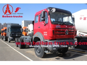أرخص الأسعار لشاحنة جرار بيبين 400hp 6 × 4 بيع الشاحنات العسكرية
