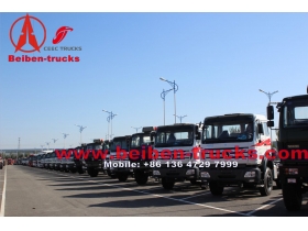 الشركة المصنعة في الصين بيبين 6 × 4 380hp يورويي شاحنة جرار رئيس
