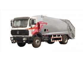بيبين 15 تدابير بناء الثقة رخيصة القمامة الضاغطة شاحنة الشركة المصنعة