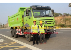 الصين الصانع 10 عجلة 20 طن الرمل قلابة شاحنة بيبين شاحنة قلابة السعر