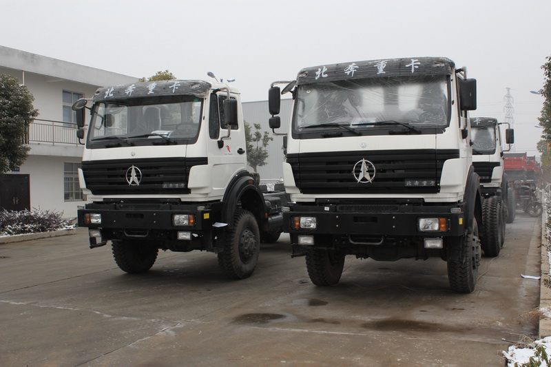10 وحدات بيبين 2534 شاحنة الشاسيه، 6 * 6 يقود شاحنة تصدير إلى الكونغو، برازافييلي 