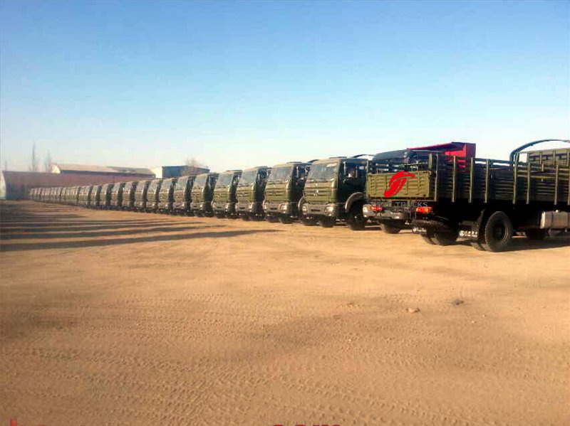30 وحدة بيبين شاحنة عسكرية التصدير إلى أمريكا الجنوبية 