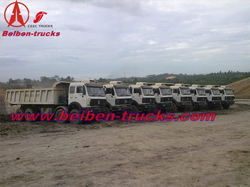 Kenya beiben 50 T dump truck