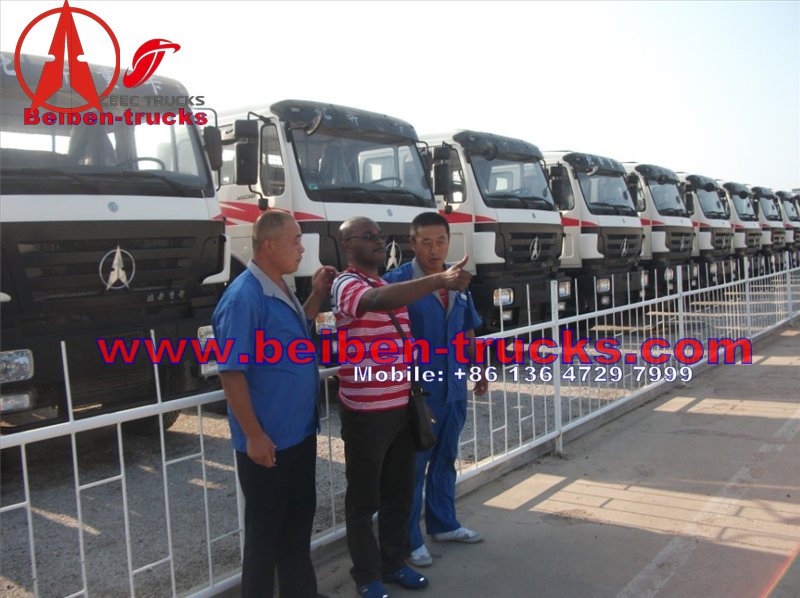 شاحنة جرار بيبين للعملاء الكونغو