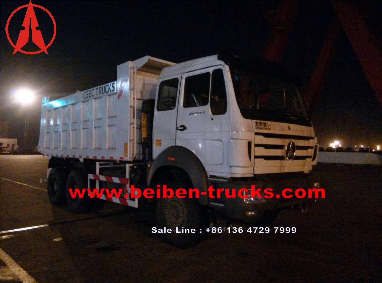 beiben 2534K dump truck for shipping 