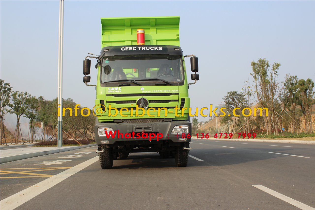 شعبية في أفريقيا مصنع الشاحنات الثقيلة 6 × 4 شاحنة قلابة شاحنة قلابة بيبين