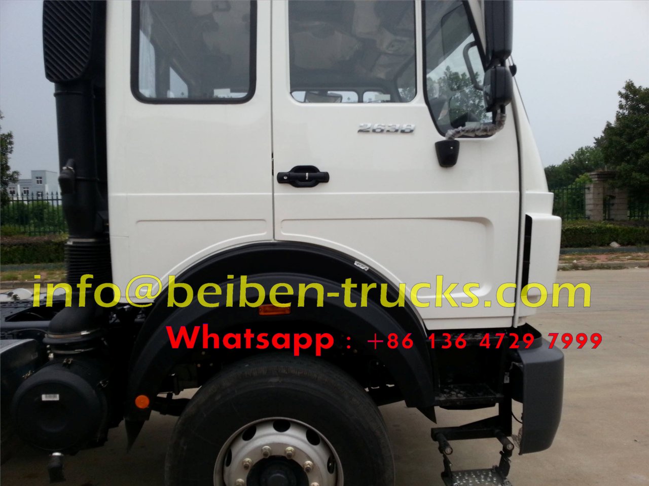 tanzania beiben 2636 tractor trucks