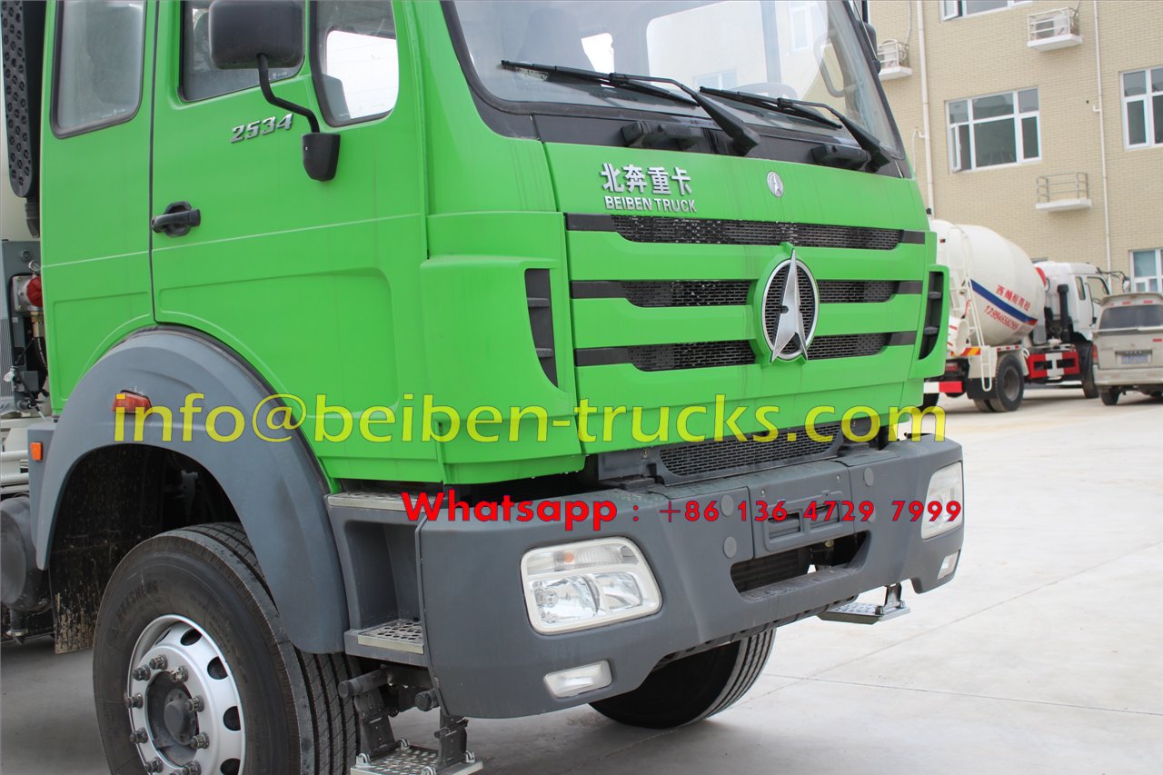 الصين عالية الجودة بيبين 6 × 4 شاحنة خلط الخرسانة للبيع