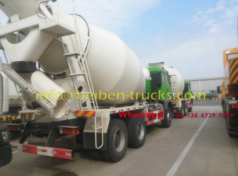 beiben 2534 concrete mixer truck shippment.