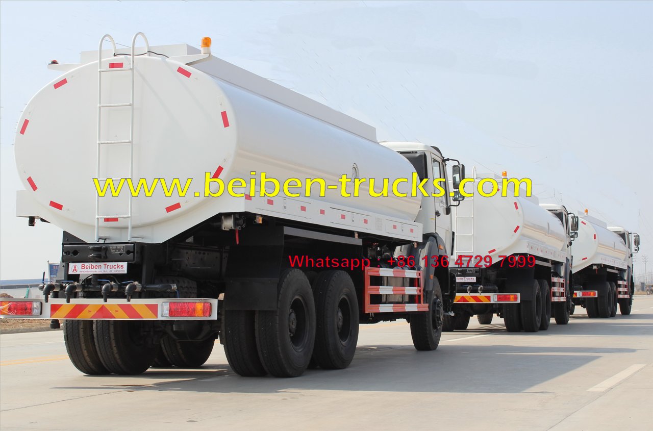 الصين نوعية جيدة بيبين 20m3 شاحنة صهريج قدرة شاحنة صهريج مياه للبيع