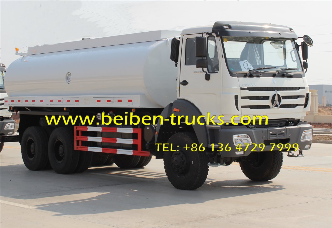 شاحنة بيبين 6 × 4 NG80 شاحنة رش المياه شاحنة خزان المياه