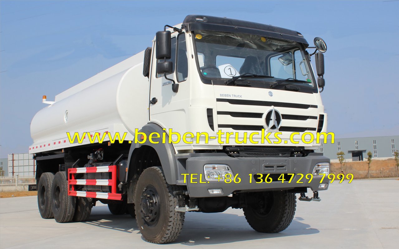 شاحنة بيبين 6 × 4 NG80 شاحنة رش المياه شاحنة خزان المياه