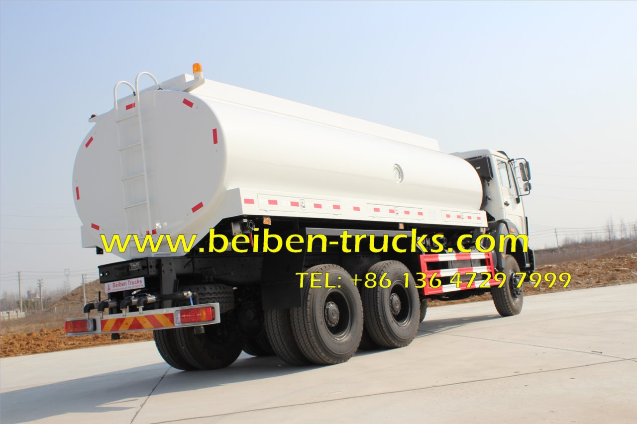شاحنة نقل المياه لخزان رش المياه شمال بنز 6 × 4 NG80