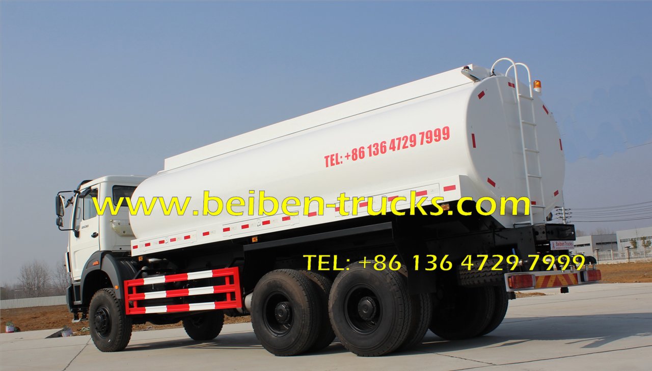 بيبين 6 × 4 شاحنة نقل المياه شاحنة رش المياه للبيع