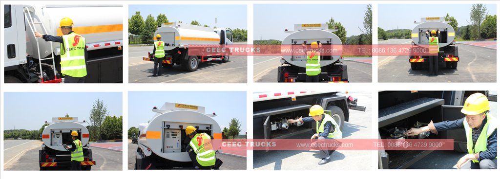 beiben fuel truck inspection 