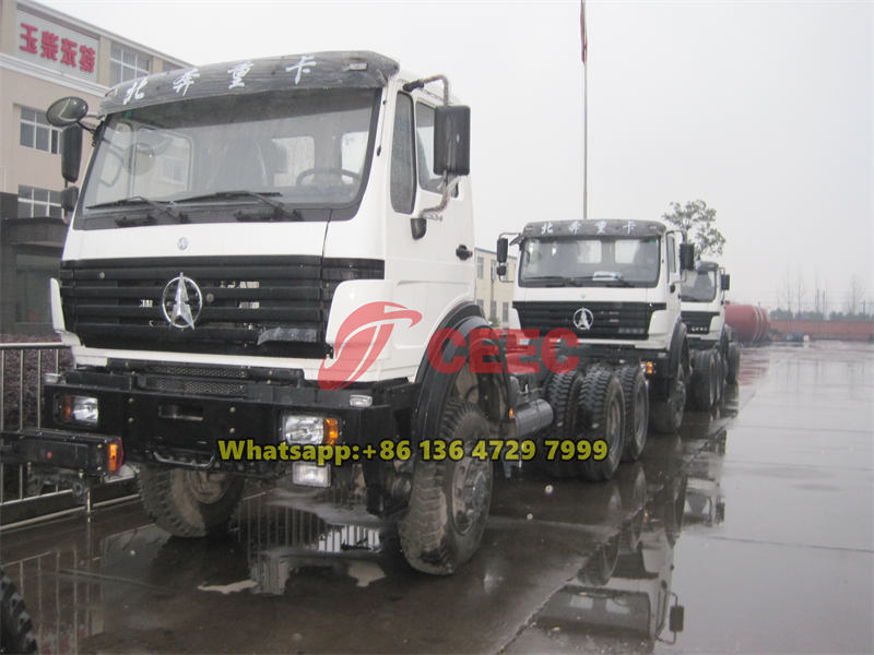 beiben 6x6 tractor truck