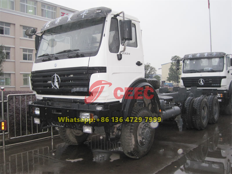 beiben 6x6 tractor truck
