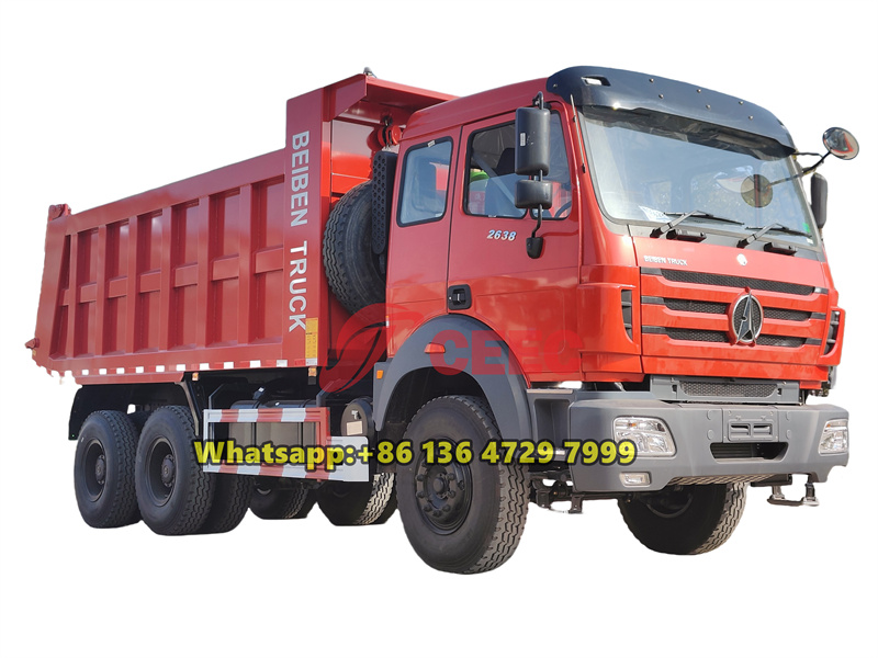 beiben 2638 mining dump truck