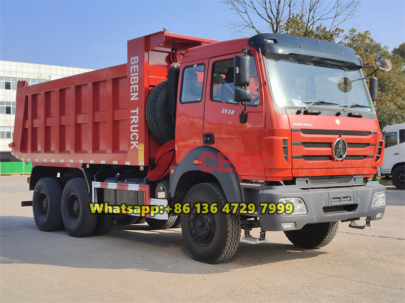 beiben 2638 mining dump truck