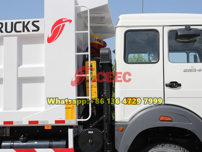 Beiben heavy-duty dumping truck for sale