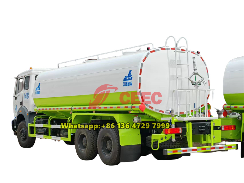 beiben 2638 water tanker truck