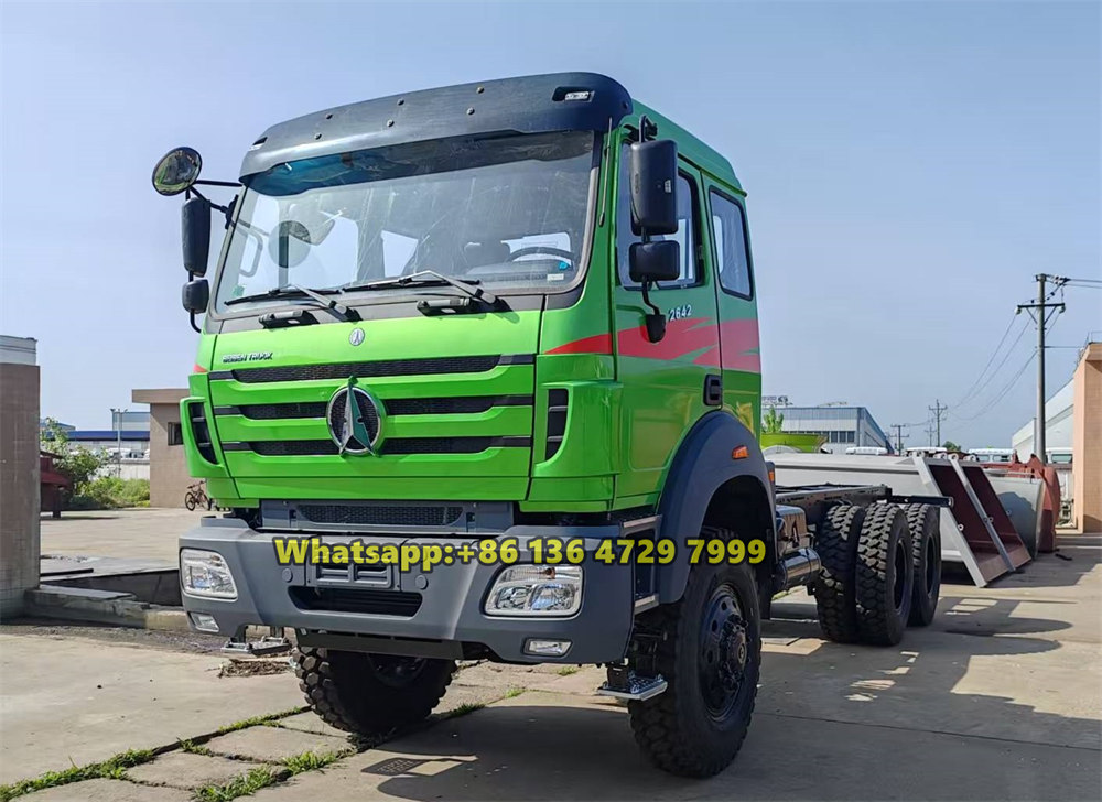 beiben 6x6 drive truck