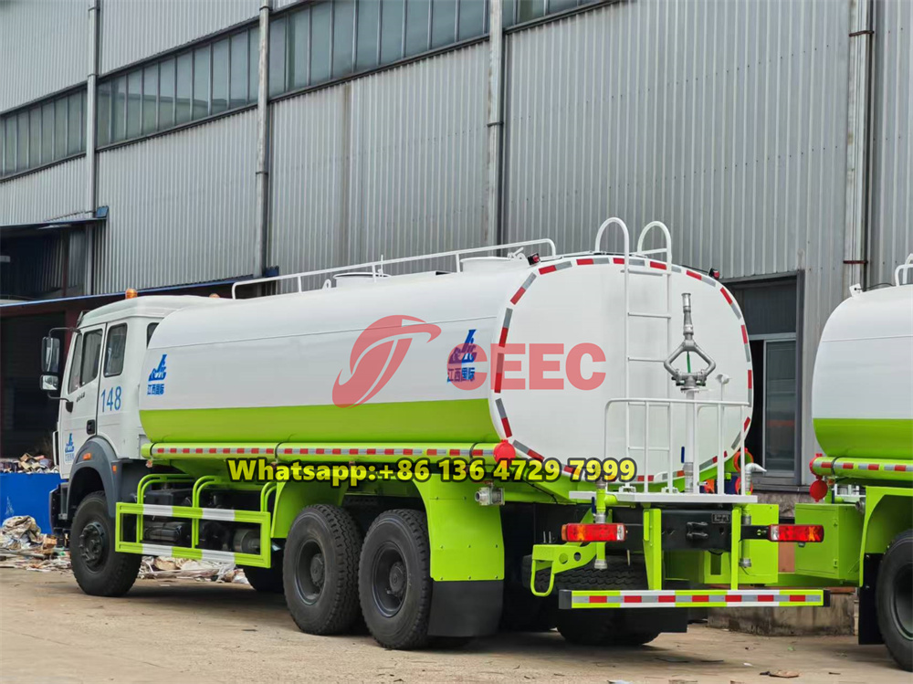 beiben 2638 water tanker truck