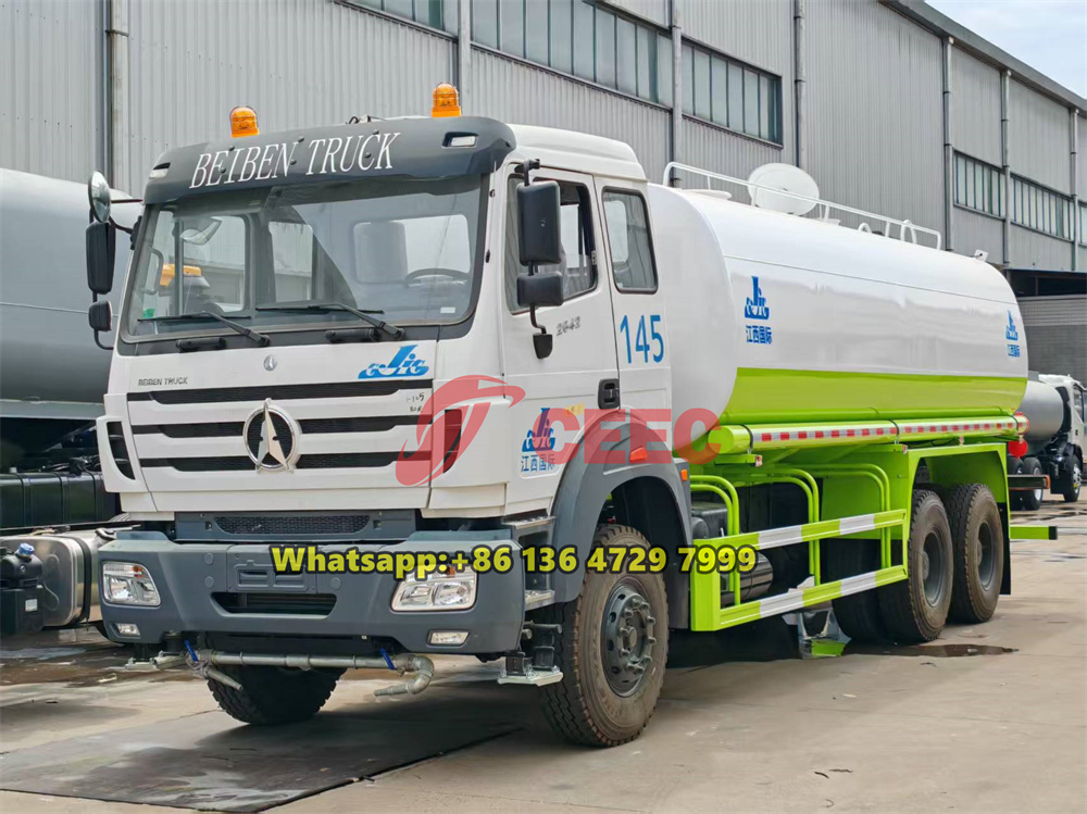 beiben 2638 water tanker truck