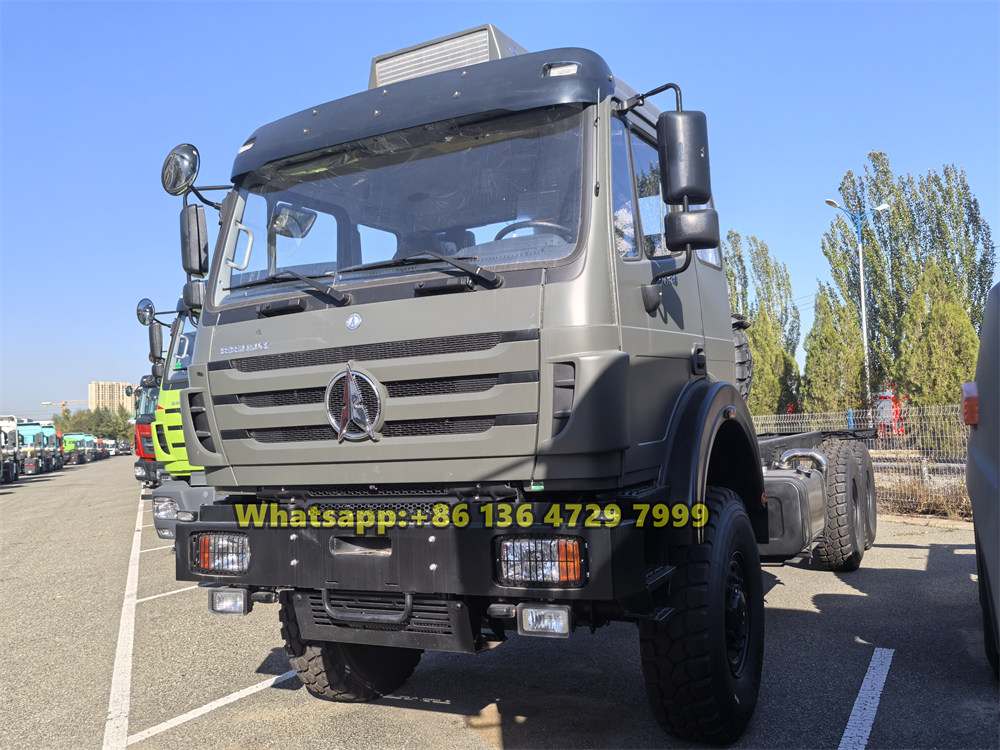 beiben 6x6 drive military truck