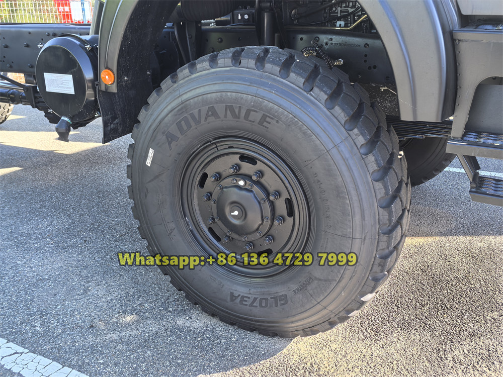 beiben 6x6 drive military truck