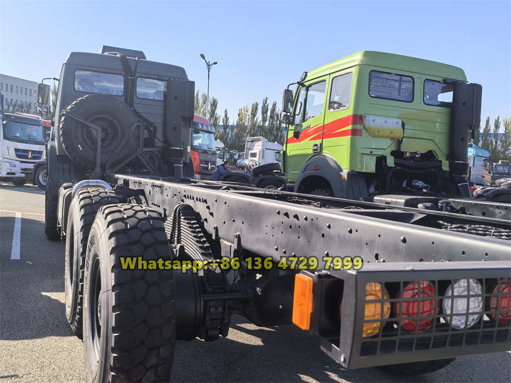 beiben 6x6 drive military truck