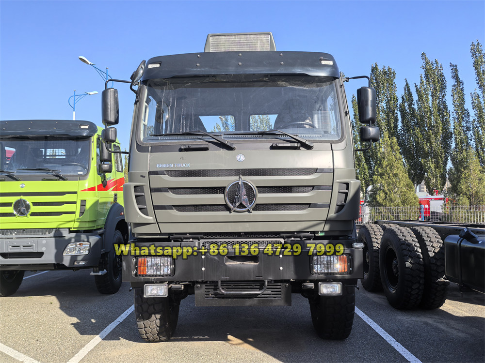 beiben 6x6 drive military truck