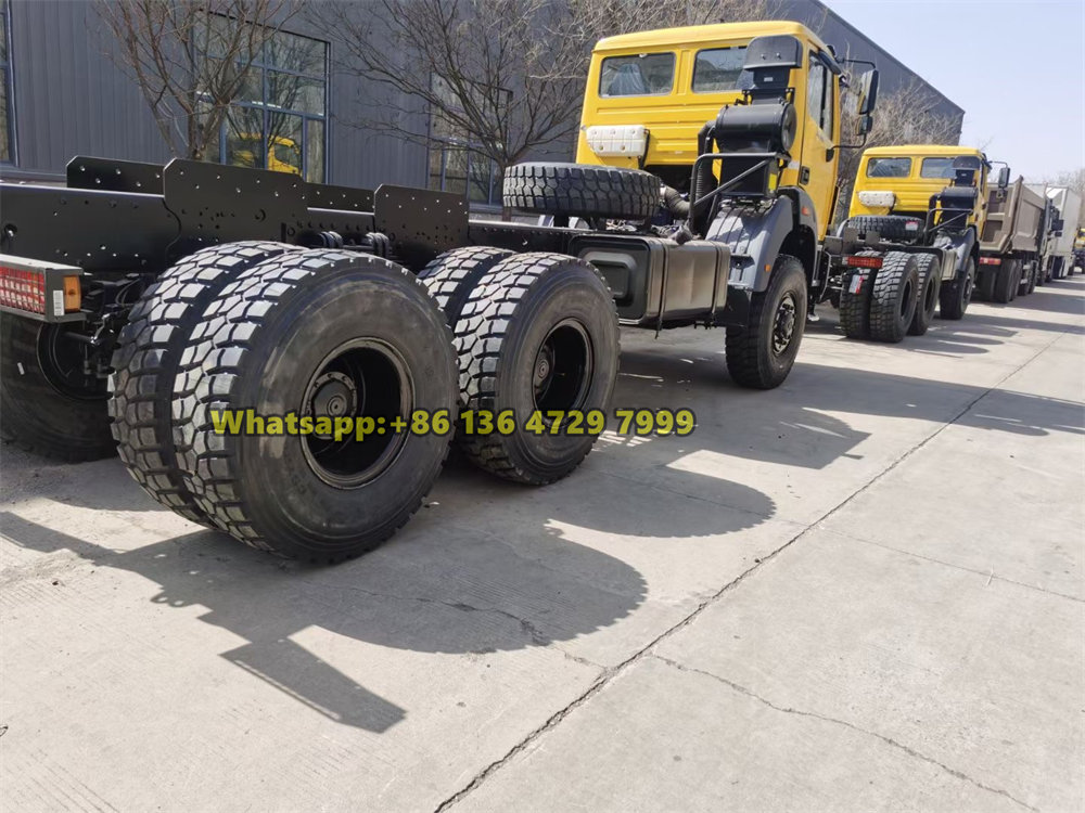 beiben 6x6 drive dump truck