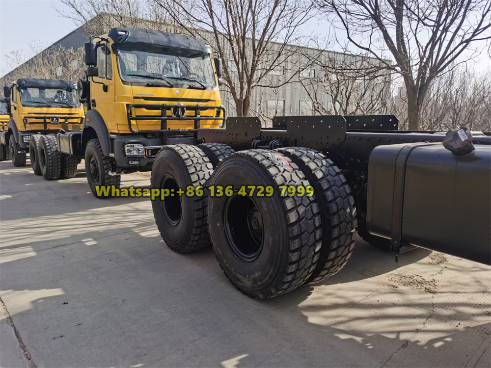 beiben 6x6 drive dump truck