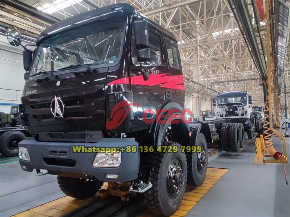 beiben 4142 off road military truck