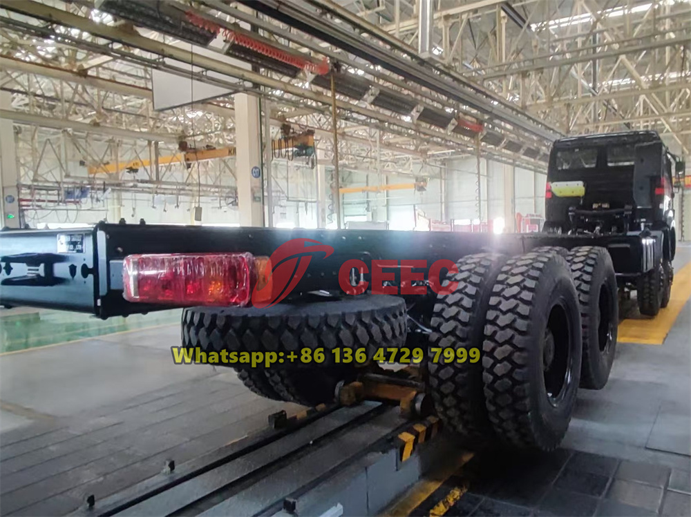 beiben 8x8 drive off road truck