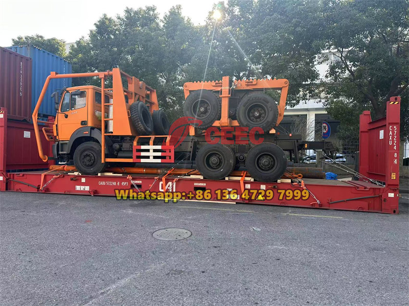 Beiben 6×6 timber trucks for sale