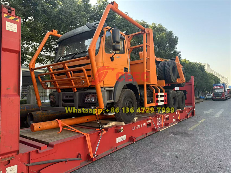 Beiben 6×6 log transport truck